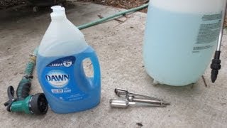 IMPROVED Soapy Water Insecticide Spray Dawn Dish Soap [upl. by Boudreaux]