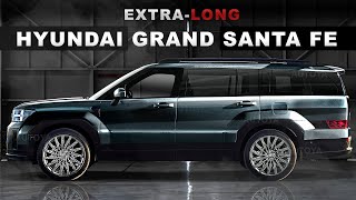 2025 Hyundai GRAND SANTA FE  Extra Long SantaFe with FullSize 3rd Row [upl. by Hoffmann405]