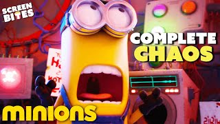 Minions Causing CHAOS  Minions 2015  Screen Bites [upl. by Jasmin257]