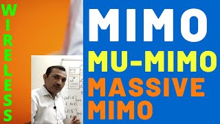 All about MIMO  MUMIMO  MASSIVEMIMO  MultiUser MIMO  Explained [upl. by Jada]