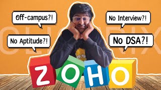 How I got an Internship offer from Zoho [upl. by Orbadiah]