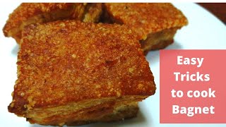 Easy Tricks to Cook BagnetPork Belly  Crunchy Taste [upl. by Assenar]