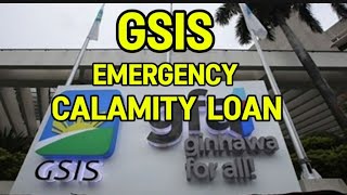 ✅GSIS EMERGENCY CALAMITY LOAN  GSIS naglaan ng 28B para sa emergency calamity loan [upl. by Nivets544]