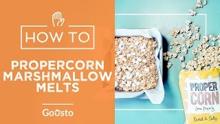 Propercorn Marshmallow Melts Recipe  Gousto [upl. by Wicks]