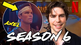 AXEL REACTS TO COBRA KAI SEASON 6 PART 2 SNEAK PEEK [upl. by Ocer]