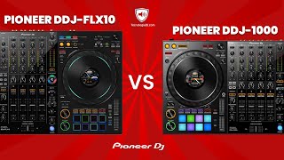 Pioneer DDJFLX10 vs Pioneer DDJ1000 Comparativa [upl. by Lister798]