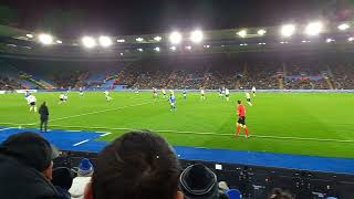 quotYoure my Dewsbury Hallquot chant at Leicester City vs Randers match day clip [upl. by Mellitz383]