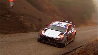 Tests PierreLouis Loubet  Rallye Monte Carlo 2021  Foggy day HD [upl. by Anicnarf]