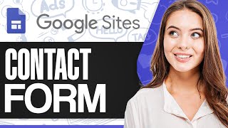 How To Add Contact Form On Google Sites 2024 Booking Form [upl. by Annoed]