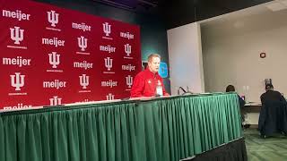 Indiana HC Curt Cignetti speaks to media after victory over Michigan State 11224 [upl. by Feliza468]