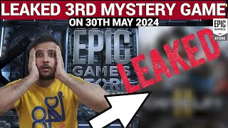 3RD MYSTERY GAME IS LEAKED  EPIC GAMES MYSTERY GAME 2024 [upl. by Aeresed]