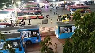 Mejestic bus stand bengaluru on diwali special mejestic ksrtc busstand bengaluru bus terminal [upl. by Bruyn348]