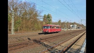 Schienenbus OEF VT98 798 8293 als Sonderfahrt nach Speyer in NeuIsenburg [upl. by Koetke383]