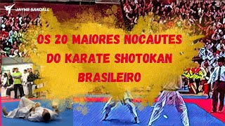 20 maiores nocautes karate Shotokan Brasil [upl. by Yelnats]