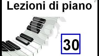 Lezione di pianoforte 30  Il circolo delle quinte [upl. by Sonitnatsnok]