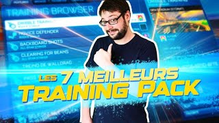 7 TRAINING PACK POUR DEVENIR UN MONSTRE SUR ROCKET LEAGUE [upl. by Amilb]