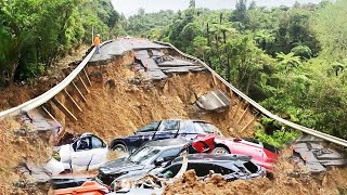 CHINAS Rockslides and Landslides Natural Disasters Caught on Camera [upl. by Okiram650]