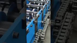 Hat channel roll forming machine  Hat channel roll former [upl. by Edyaj373]