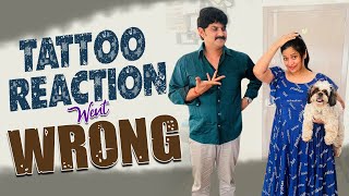 Unexpected Reaction On My Tattoo Went Wrong  Anniversary Surprise Gift  Vlog  Sushma Kiron [upl. by Yelsew249]