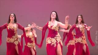 Mercedes Nieto amp Nymph Oriental Dance Company Oriental Dance to an Oum Kalthoum song [upl. by Chu]