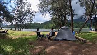 Camping at Mapanuepe Lake  San Marcelino Zambales [upl. by Garlan]