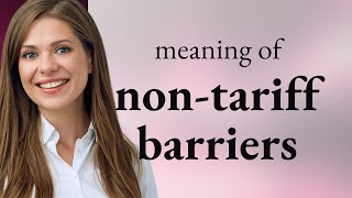 Understanding NonTariff Barriers Navigating Invisible Trade Walls [upl. by Norrat]