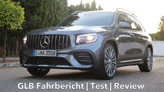 2020 MercedesBenz GLB Fahrbericht Test Review Meinung Kritik AMG GLB 35 Preis Leistung [upl. by Eirehs]