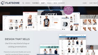 Flatsome Theme Review  A remarkable Woocommerce Theme [upl. by Eirehs]