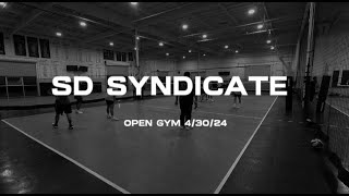 SD Syndicate Volleyball Open Gym  43016 GAME 1 [upl. by Lederer]