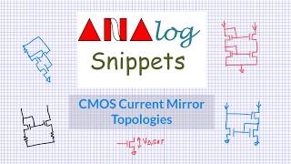 12 CMOS current mirror topologies [upl. by Derdle512]