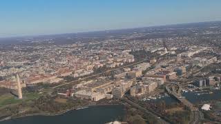 Takeoff from Reagan National DCA  How many landmarks can you recognize from my videos [upl. by Clorinde]