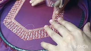 Ralson machine embroidery making video [upl. by Richards25]