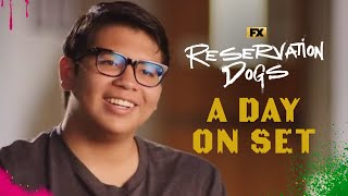 Reservation Dogs Season 3 Defining the Spirit  A Day on Set [upl. by Eicak]