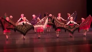 Russian Folk Dance quotKhorovodquot quotХороводquot [upl. by Ahsieyt]