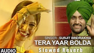 Tera Yaar Bolda  Slowed  Reverb  Surjit Bindrakhia [upl. by Ekul531]