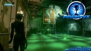 Batman Arkham Knight  Riddler Trial 8 Walkthrough The Riddle Factory Trophy  Achievement Guide [upl. by Arras]