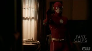 Barry Stops Thawne From Killing Young Barry  The Flash 9x10 HD [upl. by Ayotaj]