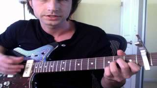 Guitar Lesson quotMr Ragerquot by Kid Cudi  Easy How To Play  Tutorial  Chords [upl. by Aivato]