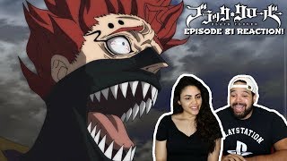 ASTA AND ZORA VS LANGRIS Black Clover Episode 81 REACTION [upl. by Sharos402]