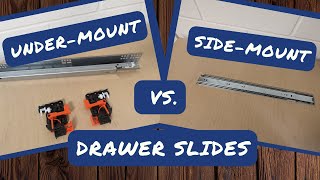 Undermount Drawer Slides  Why We Use Them and Why You Should Too [upl. by Tirb]