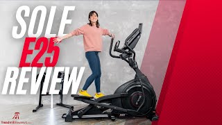 Sole E25 Elliptical Review  Powerful amp Affordable Cross Trainer [upl. by Ertha]