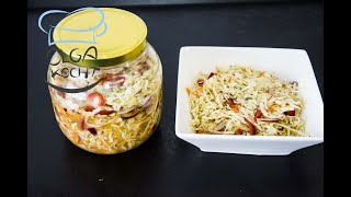 Krautsalat Rezept  Perfekter Coleslaw nach Olga Art  Schnell amp Einfach [upl. by Rednazxela]