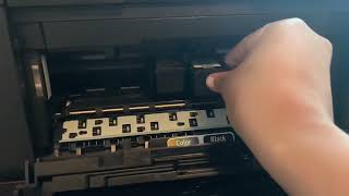 How To Change Ink Cartridge For Canon MX490 Series Printer [upl. by Senilec]