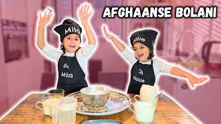 HOE MAAK JE AFGHAANSE BOLANI  KOOK CHALLENGE  vlog23  FAMILIE LAPOP [upl. by Eyanaj]