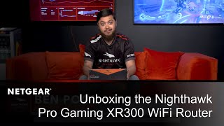 Unboxing the Nighthawk Pro Gaming XR300 WiFi Router by NETGEAR [upl. by Cosetta]