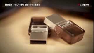 Almacenamiento ampliado para sistemas Android y PC  DataTraveler MicroDuo [upl. by Hoffarth20]