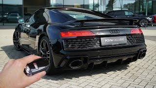 2021 Audi R8 V10 Performance 620hp  Sound amp Visual Review [upl. by Petronia]