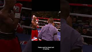 Shane Mosley STAGGERS FLOYD MAYWEATHER floydmayweather shanemosley boxing [upl. by Aisatana]