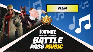 Fortnite  Chapter 5 Season 1 Battle Pass INTROPURCHASE THEME MUSIC [upl. by Aihsinyt]