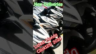 New Delivery Honda Click 125i 2024 click125i hondaclickv3 hondaclick125i hondaClick125V4 click [upl. by Darum782]